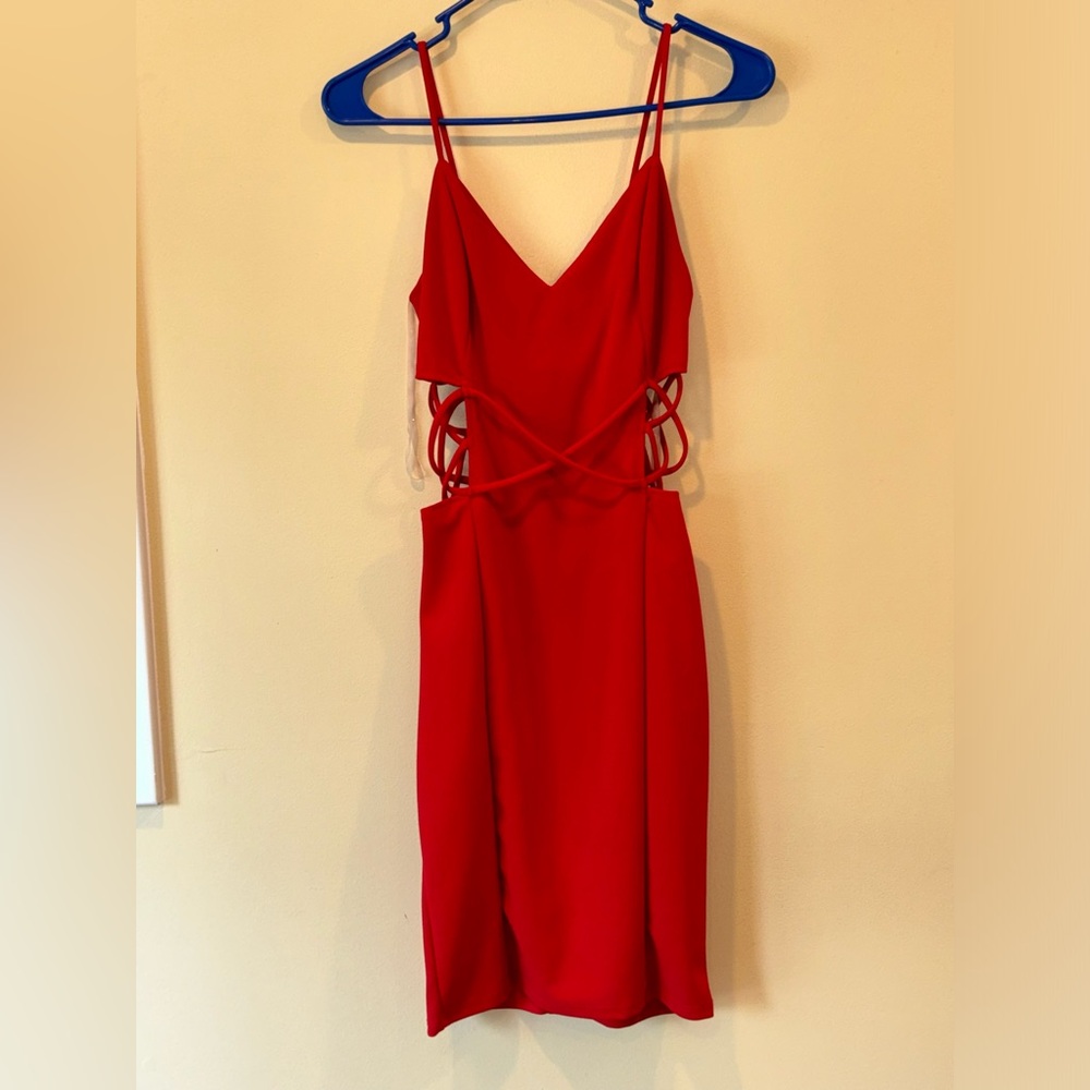 Red dress